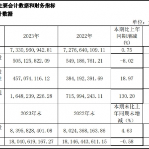 ���̹ɷ�2023��I(y��)�������F(xi��n)������5.05�|Ԫ